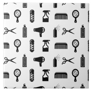 COR PERSONALIZADA DO Padrão de Hairdresser de Sal