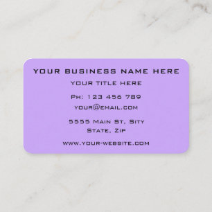 Cor personalizada e fontes do seu Modelo de cartão