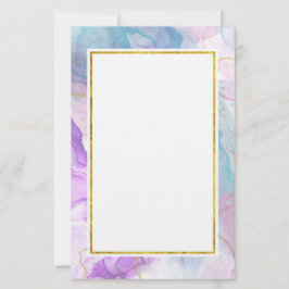 Cor Puro, Verde, Cor Rosa Flutuante Elegante