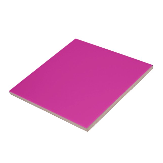 Cor rosa magenta sólida | Hex# D62598 (Lateral)