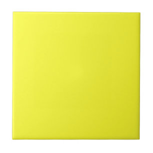 Cor Sólida Amarela Daffodil Elegante Clássico