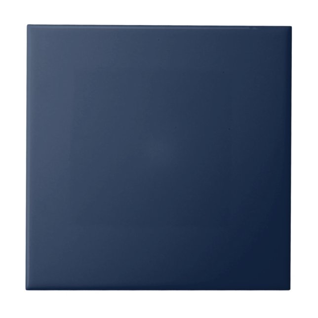 Cor Sólida Azul do Marinho Francês (Frente)