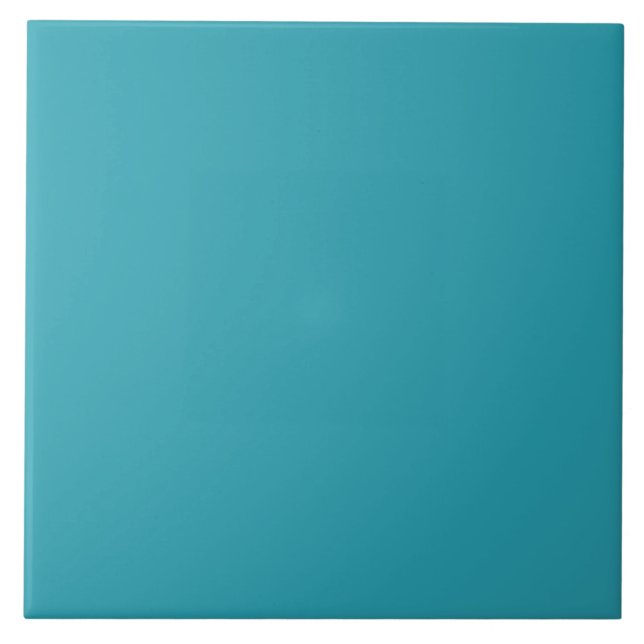 Cor Sólida Azul Turquesa Teal (Frente)