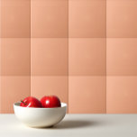 Cor sólida do damasqueiro pastoso<br><div class="desc">Design cor sólida de damasco pastel de laranja.</div>