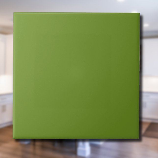 Cor Sólida do Drab de Oliva | Clássico | Elegante (Criador carregado)