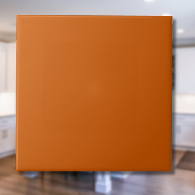 Cor Sólida do Tawny | Clássico | Elegante (Criador carregado)