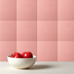 Cor sólida e clara Apricot Blush cor-de-rosa<br><div class="desc">Design cor sólida de pincel preto branco-claro.</div>