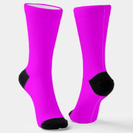 Cor Sólida Fuchsia | Elegante Clássico