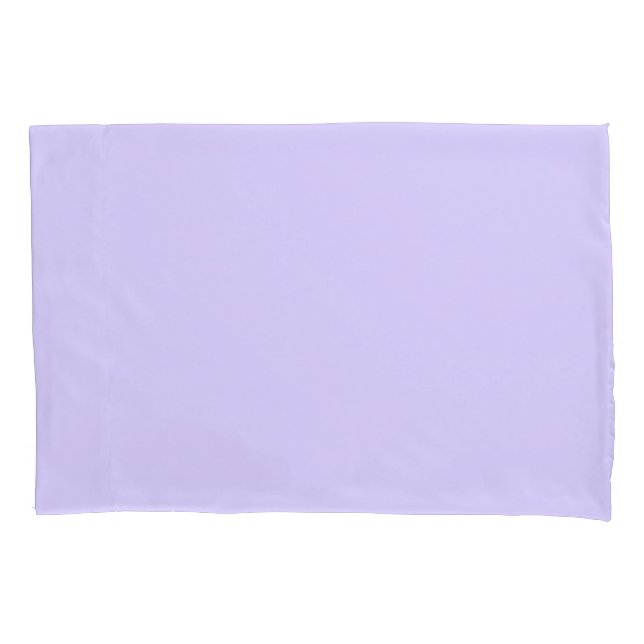 Cor Sólida Lilac do Pastel | Clássico | Elegante (Frente)