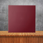 Cor Sólida Mínima Vermelha Escura<br><div class="desc">Cozinha Sólida Vermelha Minimalista e Banheiro</div>