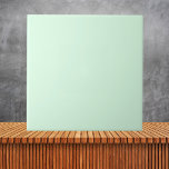 Cor Sólida Mint Verde Simples<br><div class="desc">Apresentando nosso Azulejo Mint Green Plain Solid Color Cerâmico, uma adição elegante e versátil a qualquer espaço. Com suas linhas limpas e matizes verdes, este azulejo expele simplicidade e elegância. Quer você esteja adicionando um pop de cor à sua cozinha, à sua barra invertida, à parede do banheiro ou a...</div>