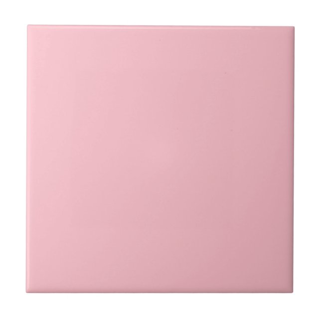 Cor Sólida Plena Rosa Moderna do Pastel (Frente)