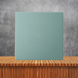 Cor Sólida Simples Azul Minimalista<br><div class="desc">Apresentando nosso Azulejo de cerâmica de cor sólida simples, simples e uniforme, uma adição chic e versátil ao seu espaço. Com linhas limpas e matiz azul-cerulana serena, esse azulejo oferece uma estética eterno e minimalista. Perfeito por adicionar um toque de calma e sofisticação a qualquer quarto, seja o seu esfregaço...</div>