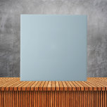 Cor Sólida Simples Azul Pastel Minimalista<br><div class="desc">Apresentando nosso Azulejo de cerâmica de cor sólida simples, simples e uniforme, de Pastel azul minimalista, uma adição chic e versátil ao seu espaço. Com linhas limpas e matiz azul-cerulana serena, esse azulejo oferece uma estética eterno e minimalista. Perfeito por adicionar um toque de calma e sofisticação a qualquer quarto,...</div>