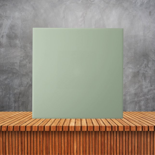 Cor Sólida Verde Plana Minimalista (Criador carregado)