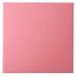 Cor Sólido Rosa Coral