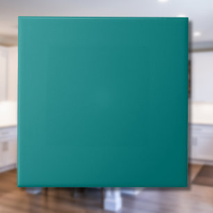 Cor Sólido Teal Clássico Elegante