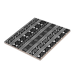 Cor variável de MudCloth do africano negro do