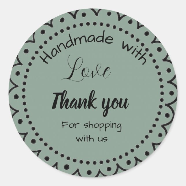 Cor verde do sábado Adesivos comerciais (Frente)