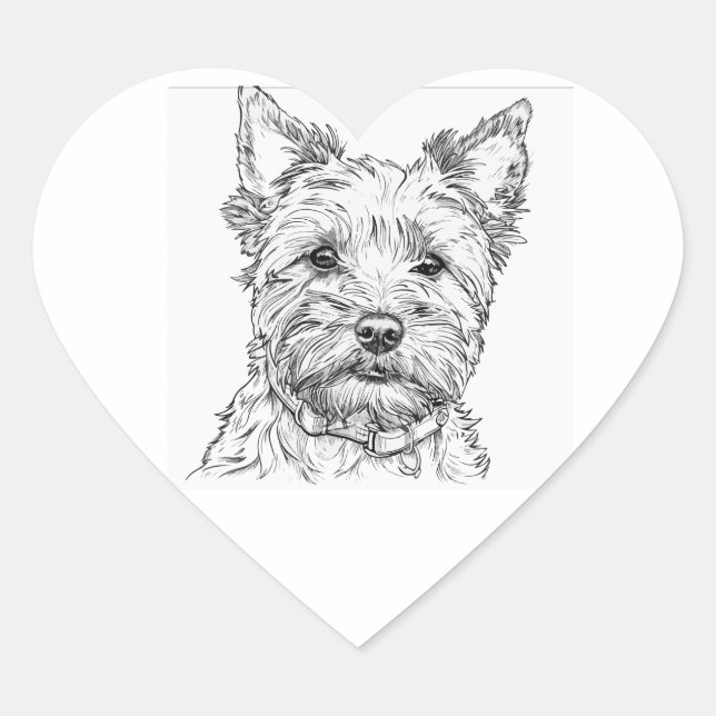 Coração adesivo (Frente)