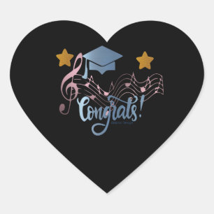 Coração Adesivo de Formatura