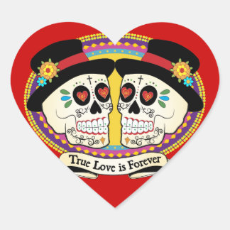 Coração Adesivo Dos Novios (2 alças)