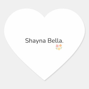 Coração Adesivo Shayna Bella