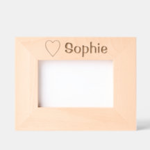 Coração Amor Sophie (Nome)