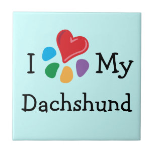 Coração animal de Lover_I meu Dachshund