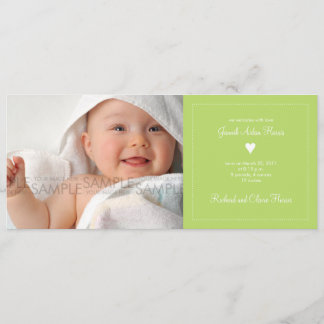 Coração ・ Anúncio de bebê