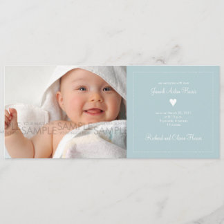 Coração ・ Anúncio de bebê