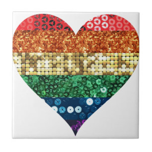 coração arco-íris lgbt