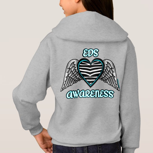 Coração/Asas...EDS Hoodie (Verso)