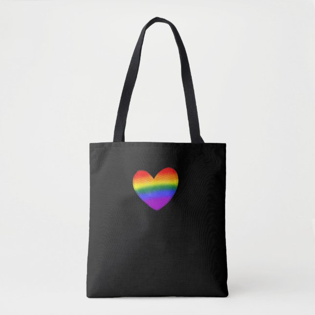 CORAÇÃO bolsa LGBT (Frente)
