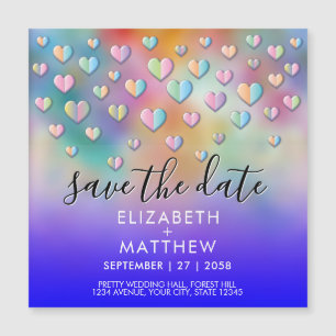 Coração Colorido com Desenho de Pintas