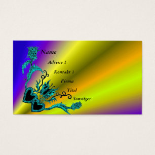 Coração com Flor e Borboleta no Arco-íris