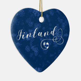 Coração da Finlândia, Ornamento de Árvore de Natal