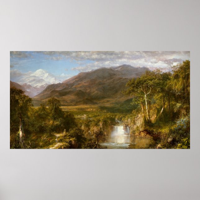 Coração da Poster dos Andes 1859 (Frente)