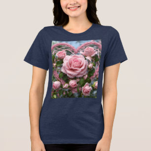 Coração da Vinha rosa: Perfeição Floral Lacy
