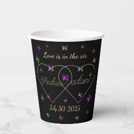 coração das borboletas voadoras modernas