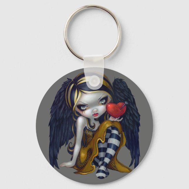 "Coração das Unhas" Chaveiro (Frente)