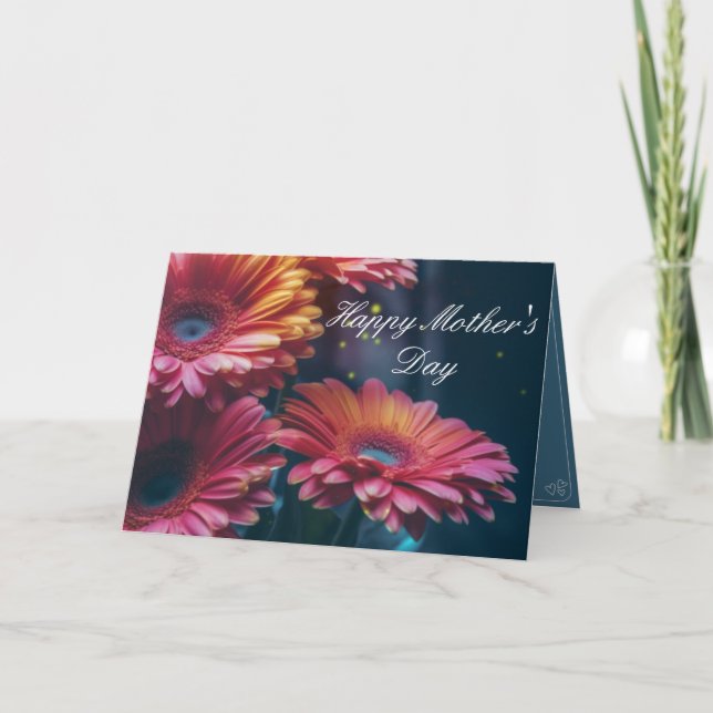 Coração de Amarii - Cartão de Dia de as mães de Me (Frente)