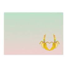 Coração de Banana Gay Divertido Casamento