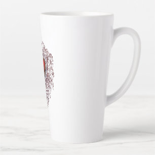 Coração de canecas impressas Mugs De Café Foguet
