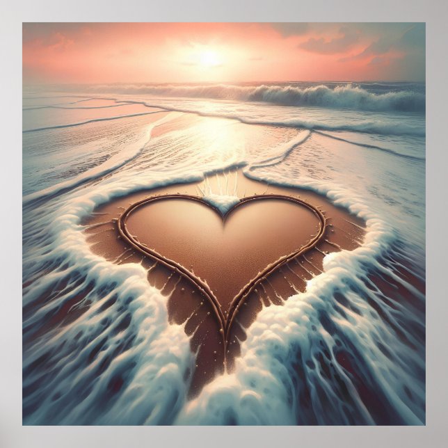 "Coração de Graça" Poster (Frente)