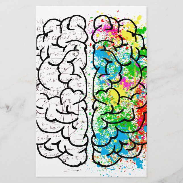 coração de ideia de psicologia da mente cerebral (Frente)