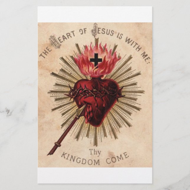 Coração de Jesus (pequeno) (Frente)