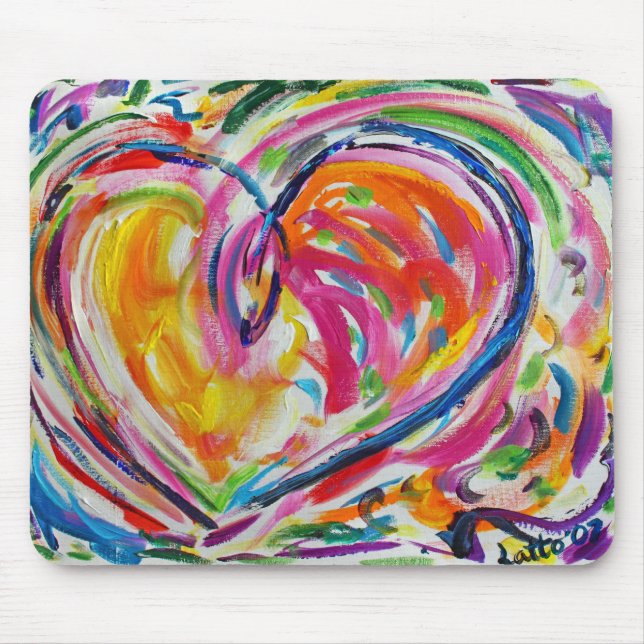 Coração de Joy Mousepad (Frente)
