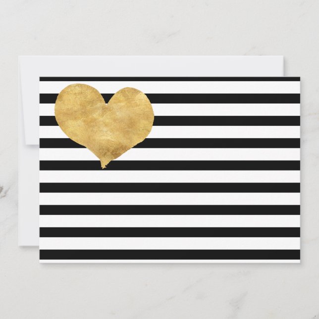 Coração de ouro no estilo francês (Frente)