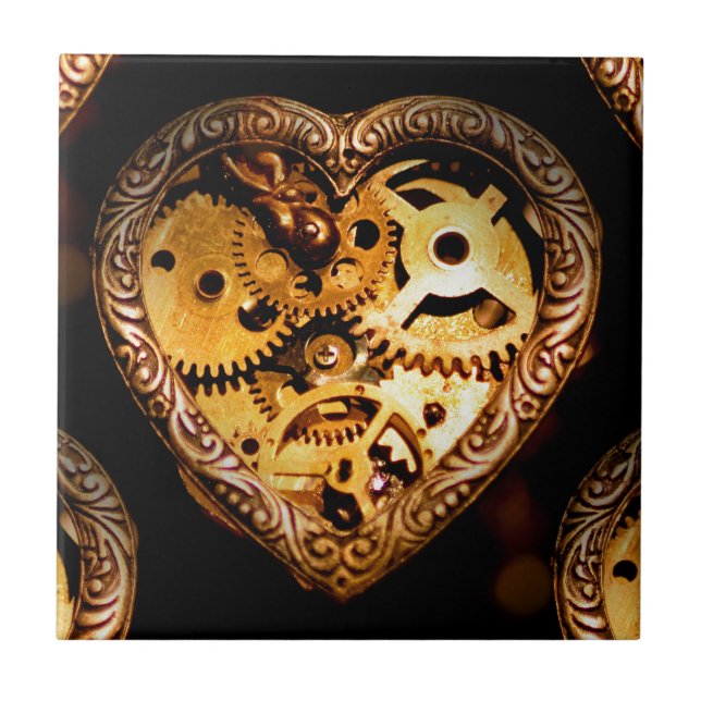 coração de steampunk (Frente)